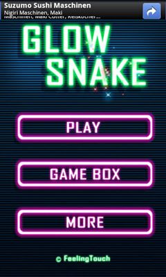 Download Glow Snake Android free game.