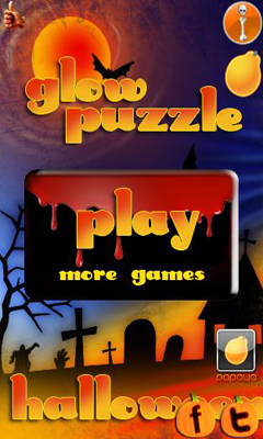 Full version of Android Logic game apk GlowPuzzle Halloween for tablet and phone.