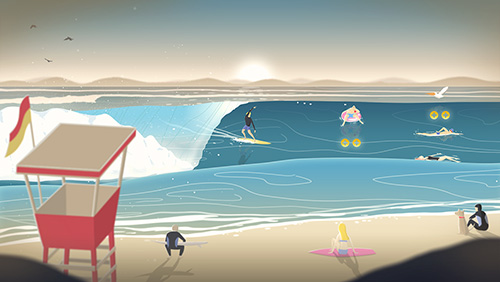 Full version of Android apk app Go surf: The endless wave for tablet and phone.