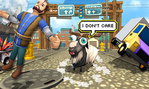 Full version of Android apk app Goat simulator: Psycho mania for tablet and phone.