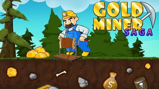 Download Gold miner saga Android free game.