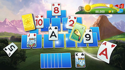 Full version of Android apk app Golf solitaire: Green shot for tablet and phone.