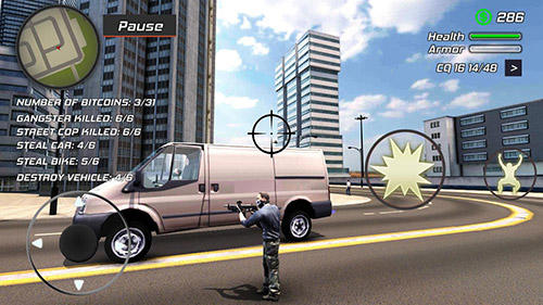 Full version of Android apk app Grand action simulator: New York car gang for tablet and phone.