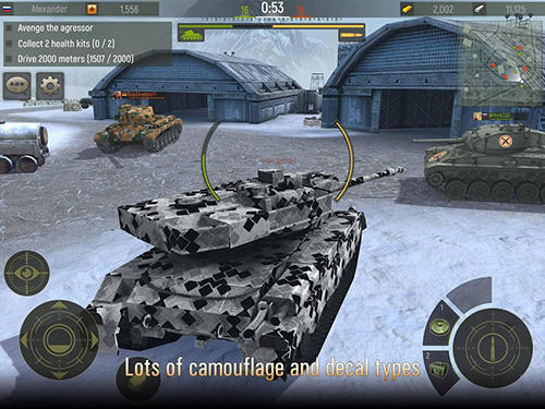 Full version of Android apk app Grand tanks: Tank shooter game for tablet and phone.