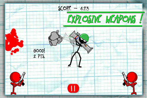 Full version of Android apk app Gun fu: Stickman edition for tablet and phone.