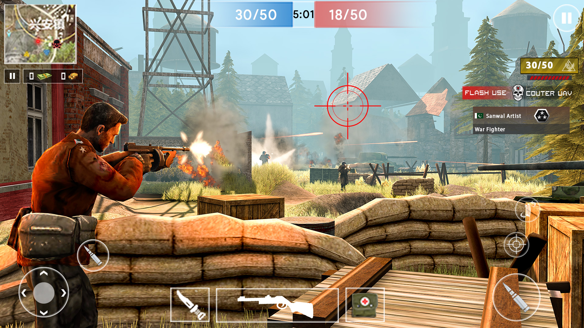 Full version of Android apk app Gun Shooter Offline Game WW2: for tablet and phone.