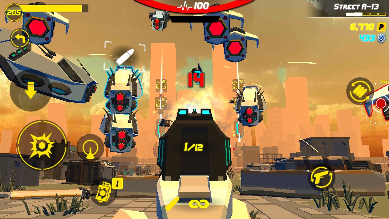 Full version of Android apk app GunFire : City Hero for tablet and phone.