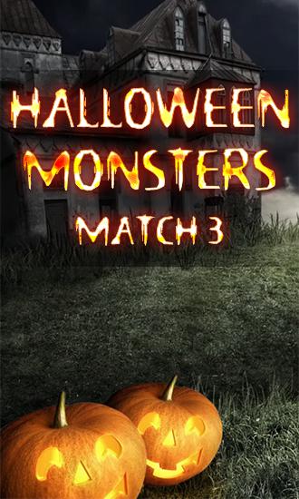 Download Halloween monsters: Match 3 Android free game.
