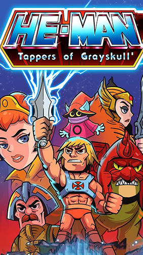 Full version of Android By animated movies game apk He-Man: Tappers of Grayskull for tablet and phone.