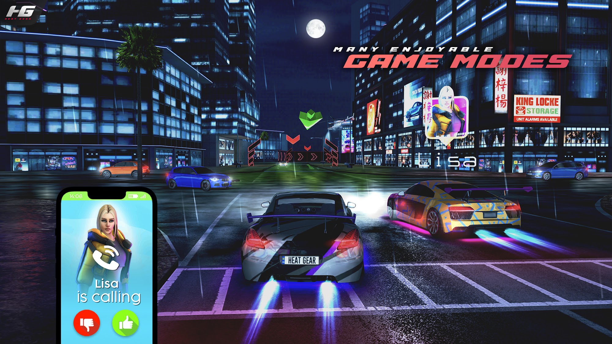 Full version of Android apk app Heat Gear - Race & Drift World for tablet and phone.
