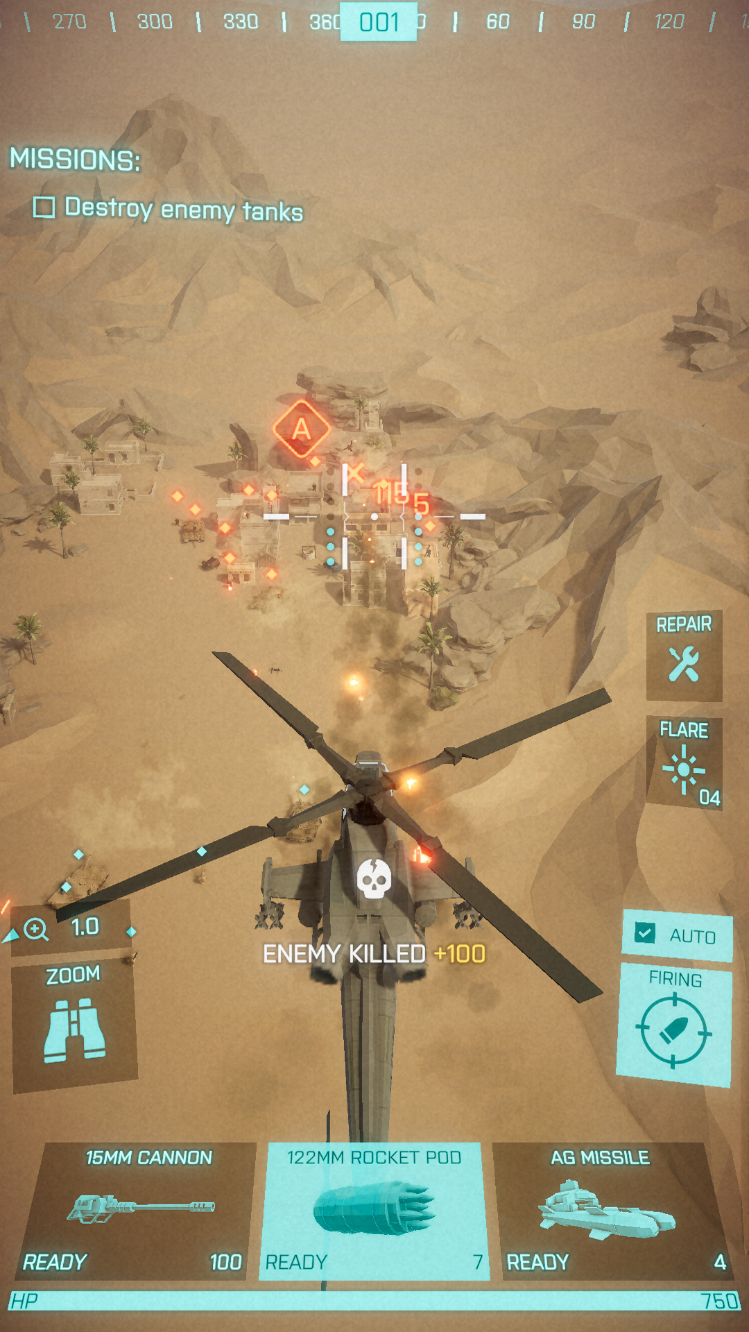 Full version of Android apk app Heli Attack for tablet and phone.