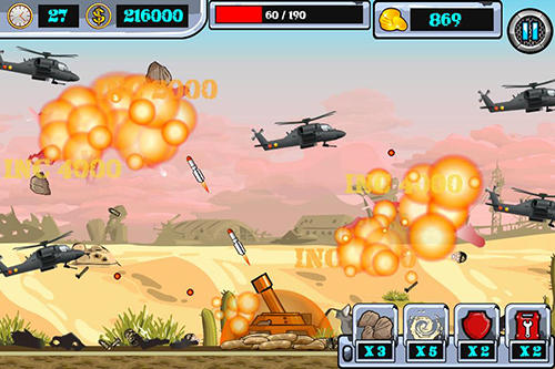 Full version of Android apk app Heli invasion 2: Stop helicopter with rocket for tablet and phone.