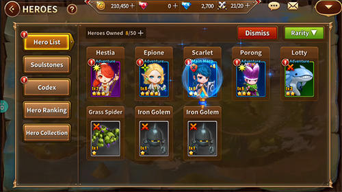 Full version of Android apk app Hero cry saga for tablet and phone.
