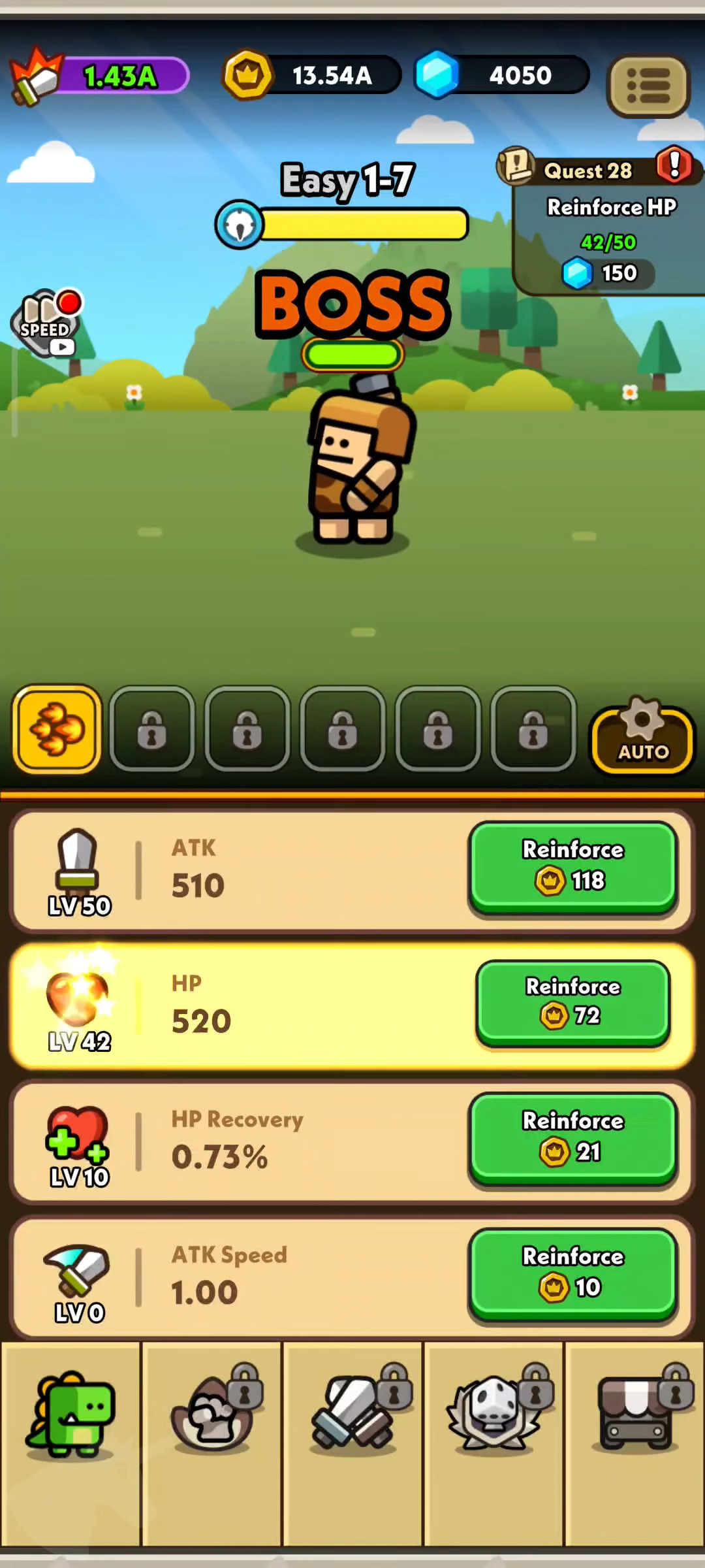 Full version of Android apk app Hero Dino: Idle RPG for tablet and phone.