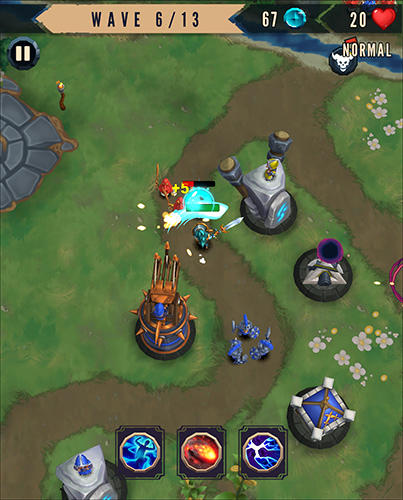 Full version of Android apk app Heroes and havoc TD: Tower defense for tablet and phone.