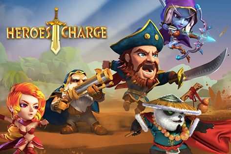Full version of Android Online game apk Heroes charge for tablet and phone.