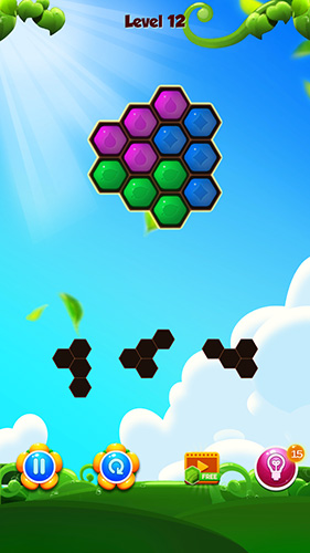 Full version of Android apk app Hexa block puzzle for tablet and phone.