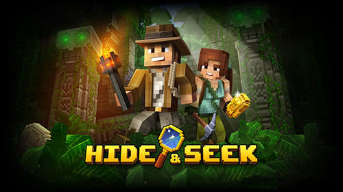 Full version of Android Sandbox game apk Hide and seek treasures Minecraft style for tablet and phone.
