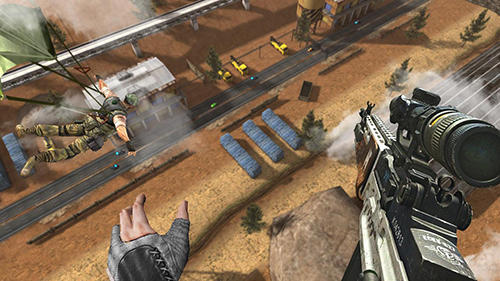 Full version of Android apk app Highway sniper shooting: Survival game for tablet and phone.