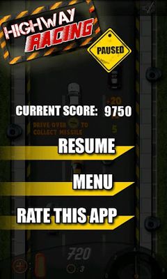 Full version of Android Arcade game apk Highway Racing for tablet and phone.