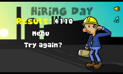 Full version of Android Arcade game apk Hiring Day for tablet and phone.