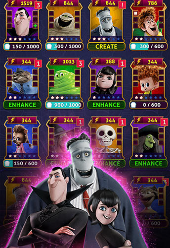Full version of Android apk app Hotel Transylvania: Monsters! Puzzle action game for tablet and phone.