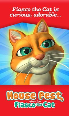 Full version of Android Arcade game apk House Pest: Fiasco the Cat for tablet and phone.