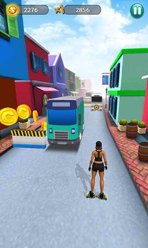 Full version of Android apk app Hoverboard surfers 3D for tablet and phone.