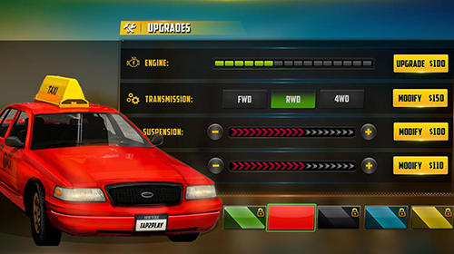 Full version of Android apk app HQ taxi driving 3D for tablet and phone.
