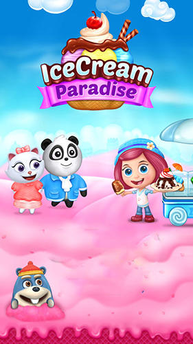Full version of Android Match 3 game apk Ice cream paradise: Match 3 for tablet and phone.