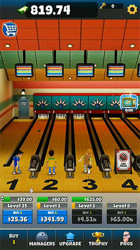 Full version of Android apk app Idle bowling for tablet and phone.