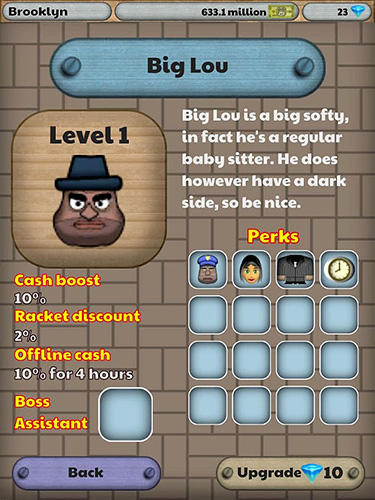 Full version of Android apk app Idle gangsters for tablet and phone.