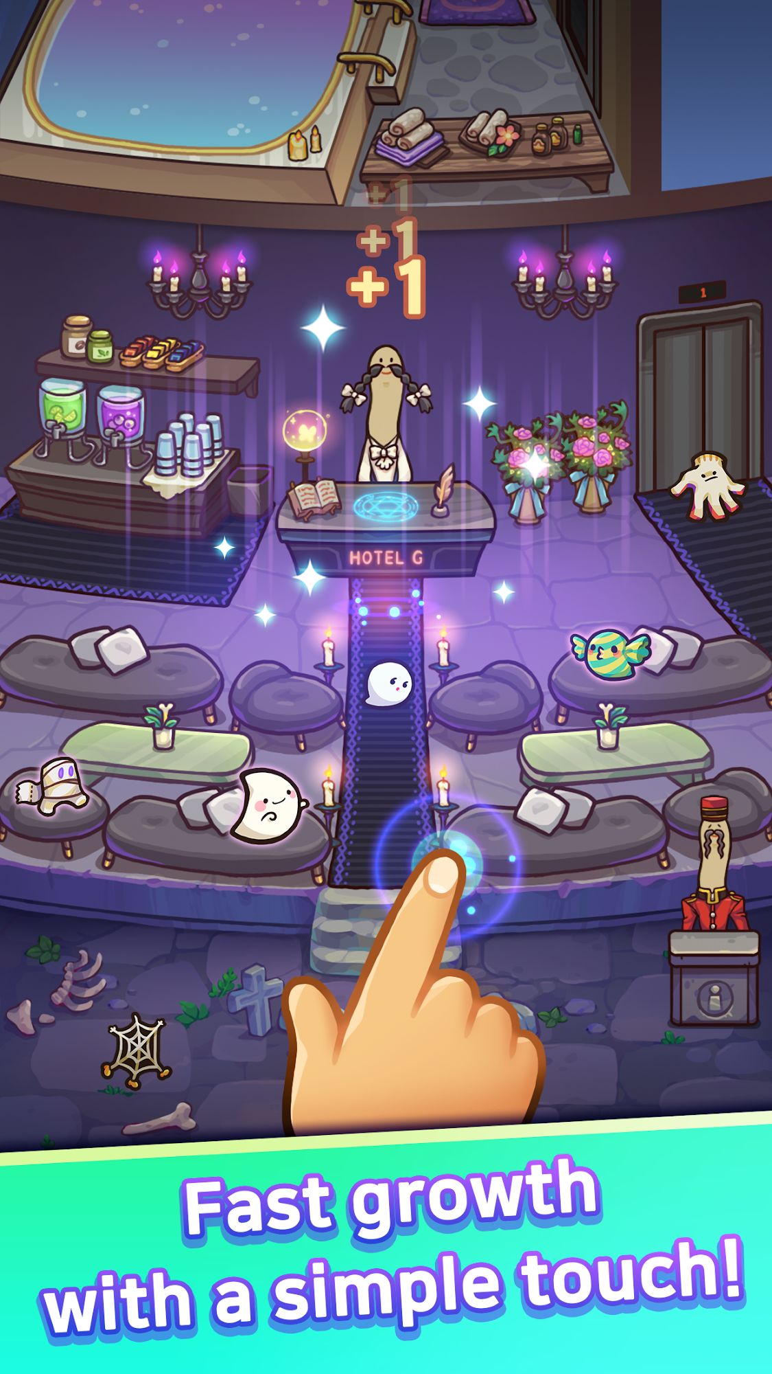 Full version of Android apk app Idle Ghost Hotel for tablet and phone.