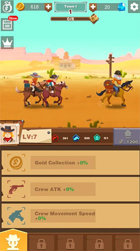Full version of Android apk app Idle Wild West for tablet and phone.