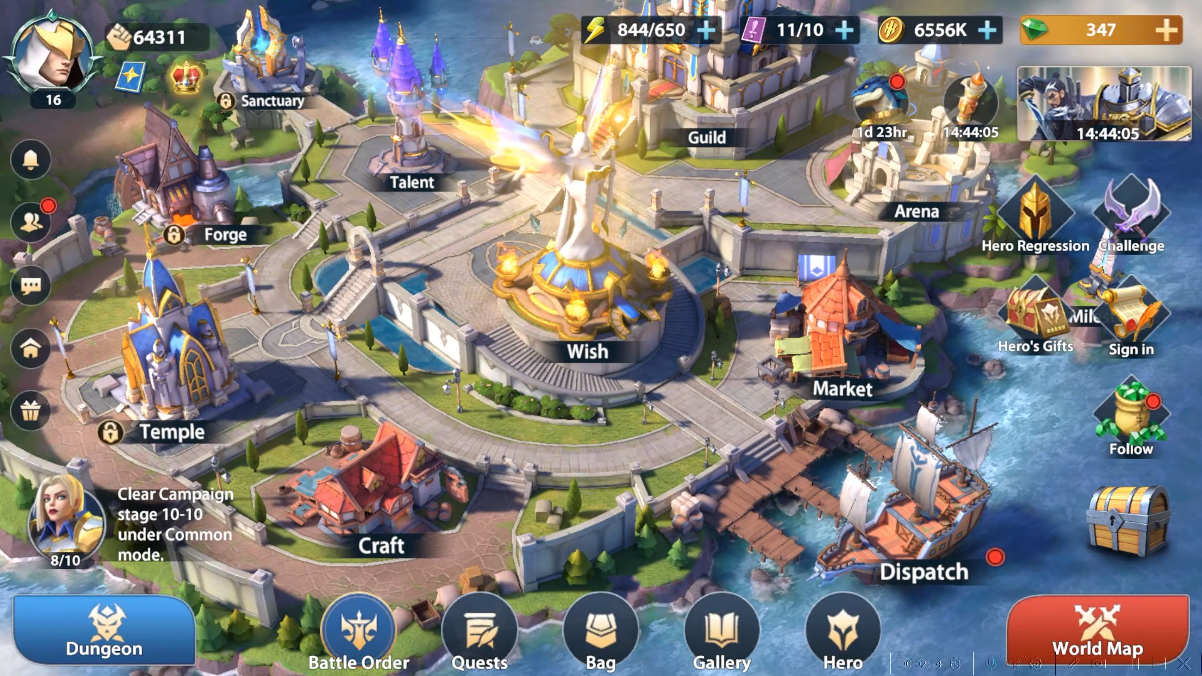 Full version of Android apk app Infinite Magicraid for tablet and phone.