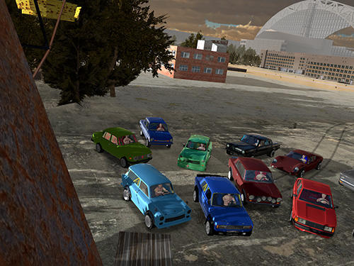 Full version of Android apk app Iron curtain racing: Car racing game for tablet and phone.