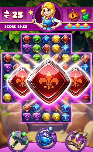 Full version of Android apk app Jewels hunter for tablet and phone.