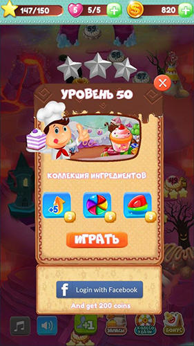 Full version of Android apk app Jolly baker: Match 3 for tablet and phone.