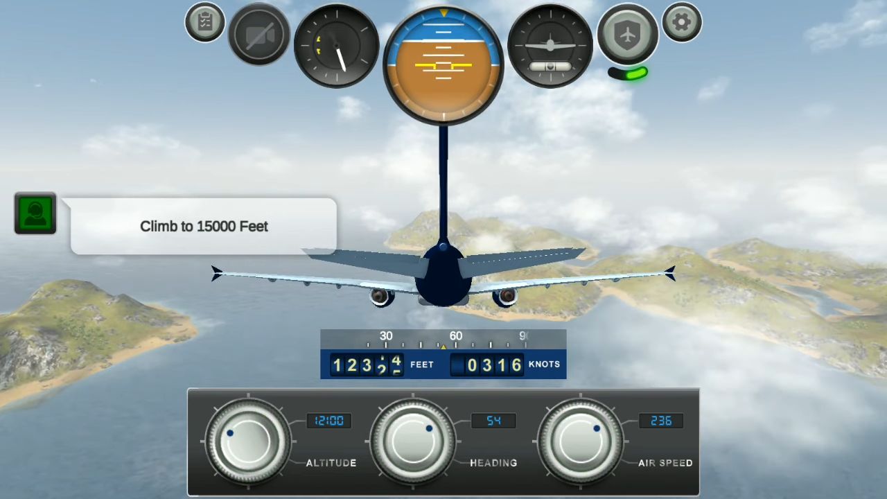 Full version of Android apk app Jumbo Jet Flight Simulator for tablet and phone.