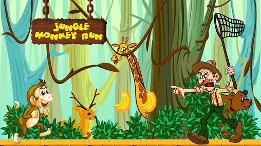 Download Jungle monkey run Android free game.