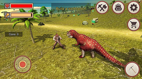 Full version of Android apk app Jurassic dino island survival 3D for tablet and phone.