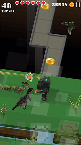 Full version of Android apk app Jurassic hopper 2: Crossy dino world shooter for tablet and phone.