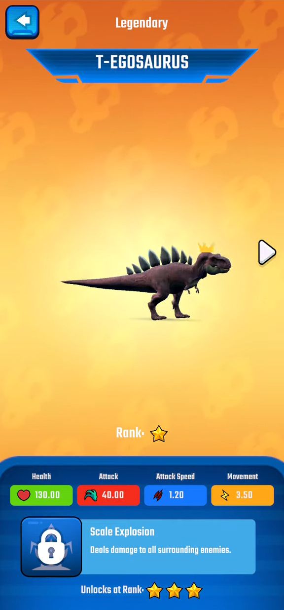 Full version of Android apk app Jurassic Warfare: Dino Battle for tablet and phone.
