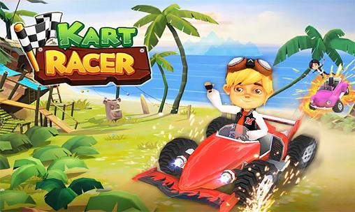 Full version of Android 3D game apk Kart racer 3D for tablet and phone.