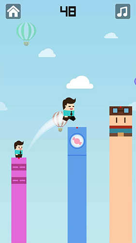 Full version of Android apk app Keep  jump: Flappy block jump for tablet and phone.