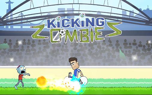 Download Kicking zombies Android free game.