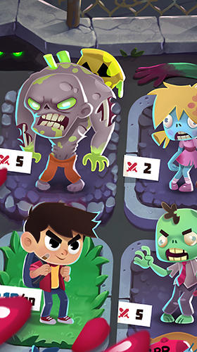 Full version of Android apk app Kids vs. zombies for tablet and phone.