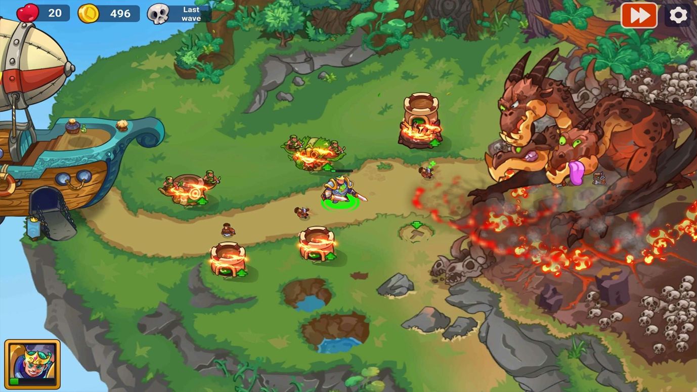 Full version of Android apk app King of Defense 2: Epic Tower Defense for tablet and phone.