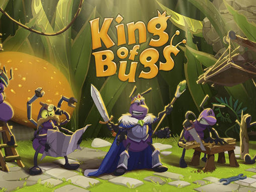 Full version of Android Tower defense game apk King of bugs for tablet and phone.