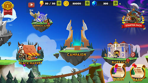 Full version of Android apk app Kingdom wars: Battle royal for tablet and phone.